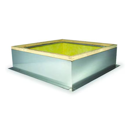 Dayton 3Azj5 Roof Curb, Fixed, Nonvented, O.D 49 In