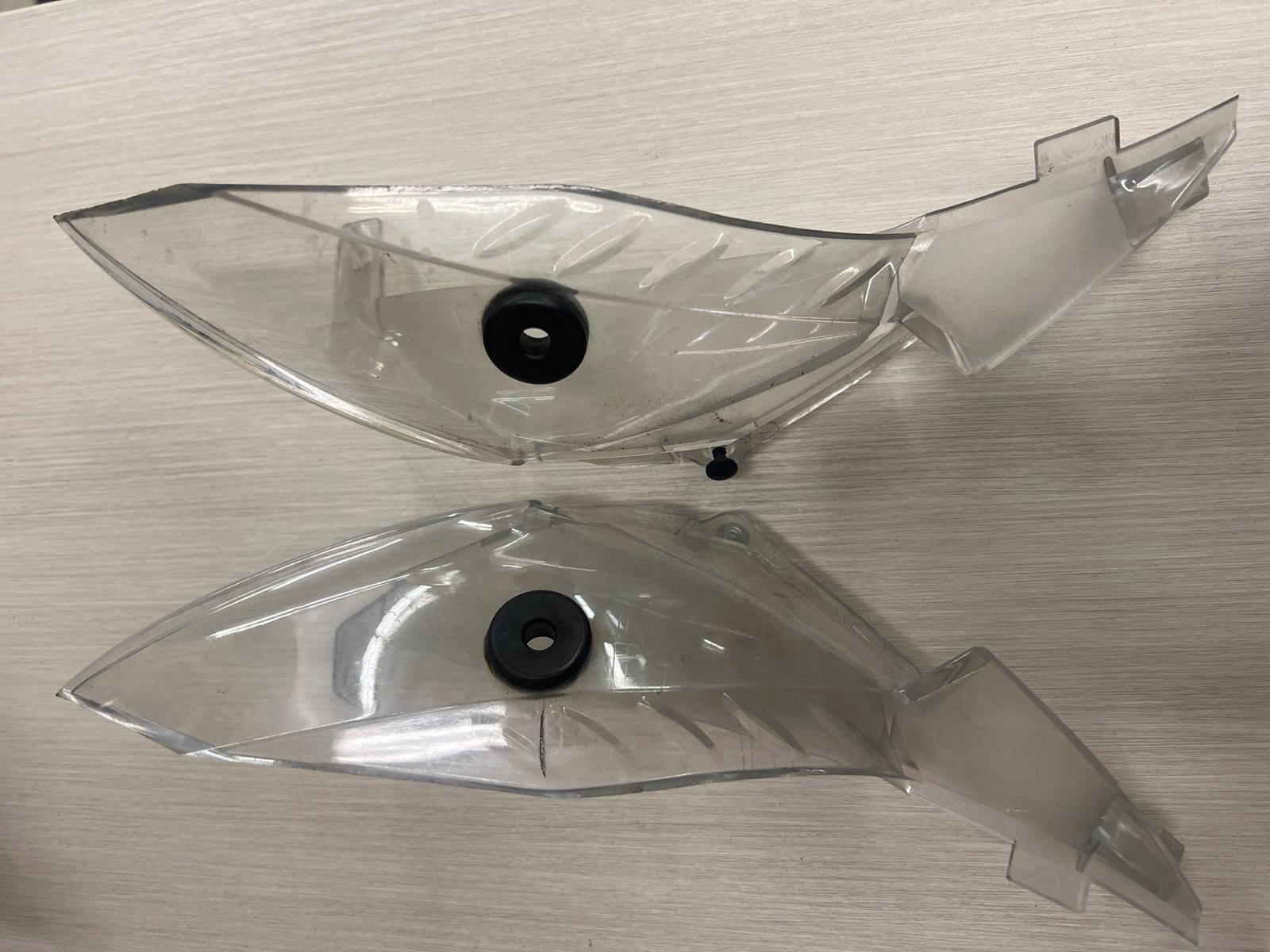 Ski Doo OEM Left And Right Air Deflector Set MXZ 600 800 Summit 517302798