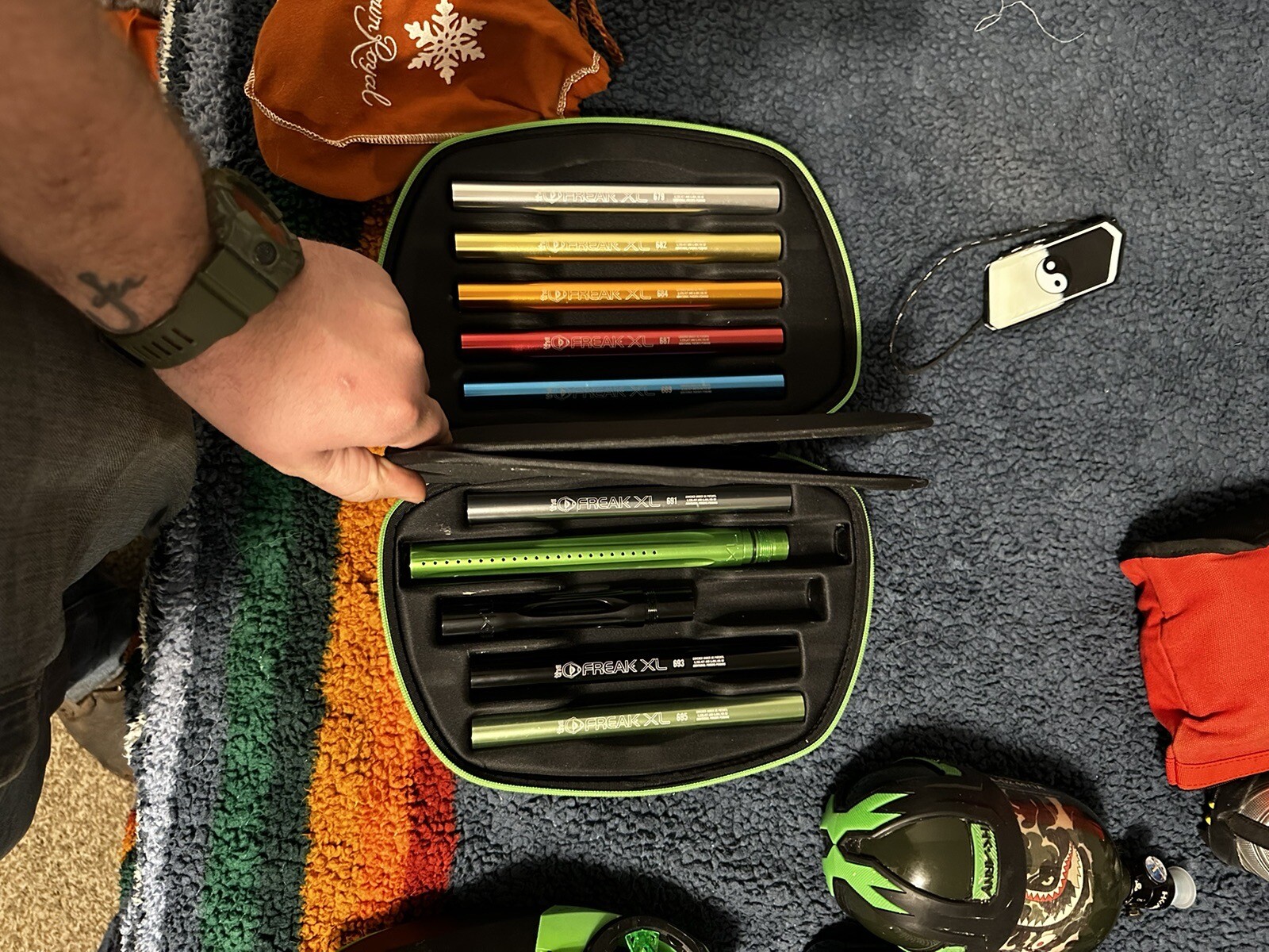 paintball equipment