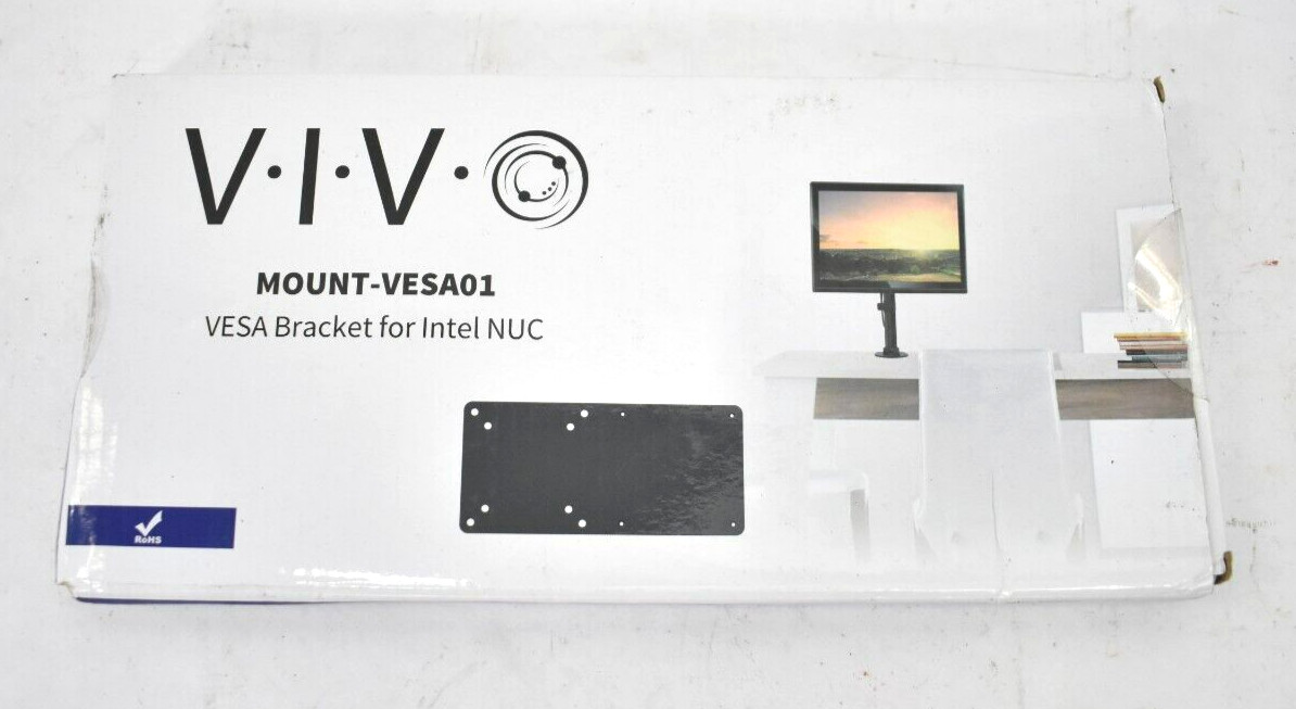 Vivo Mount VESA01 Bracket For Intel Back Monitor Metal Plate 10240-24022