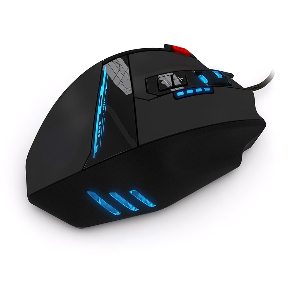 ZELOTES C-12 Wired USB Optical Gaming Mouse 12 Programmable Buttons Compute ASEW