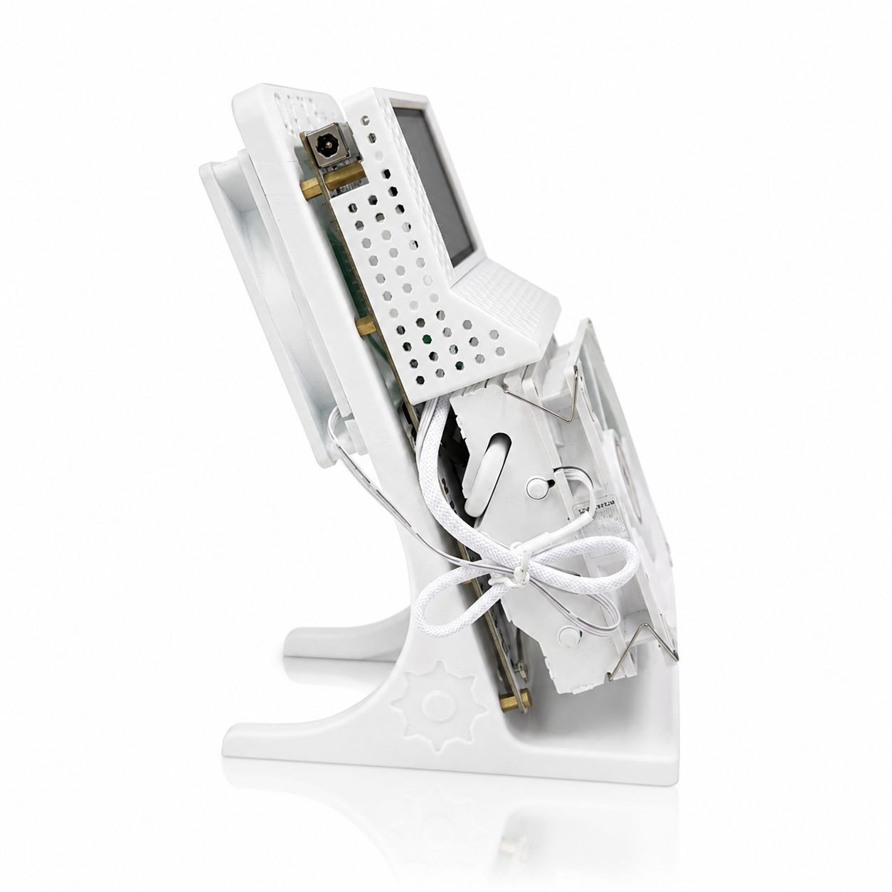 NMQAxe++ - 4-Chip White Bitcoin Miner 4.8 TH/s • Up To 6TH/s
