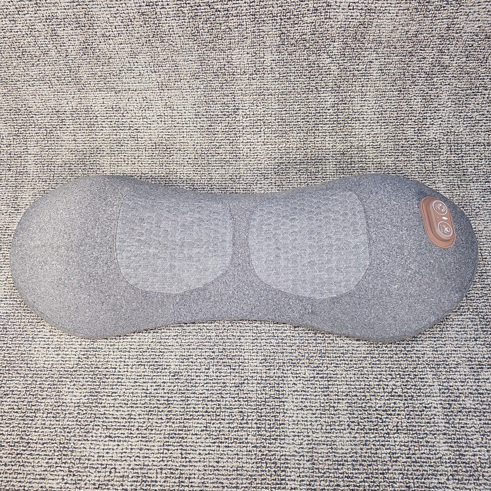SmoothSpine 3 in 1 Triple Fusion Back Massager, Grey - NEW/TESTED