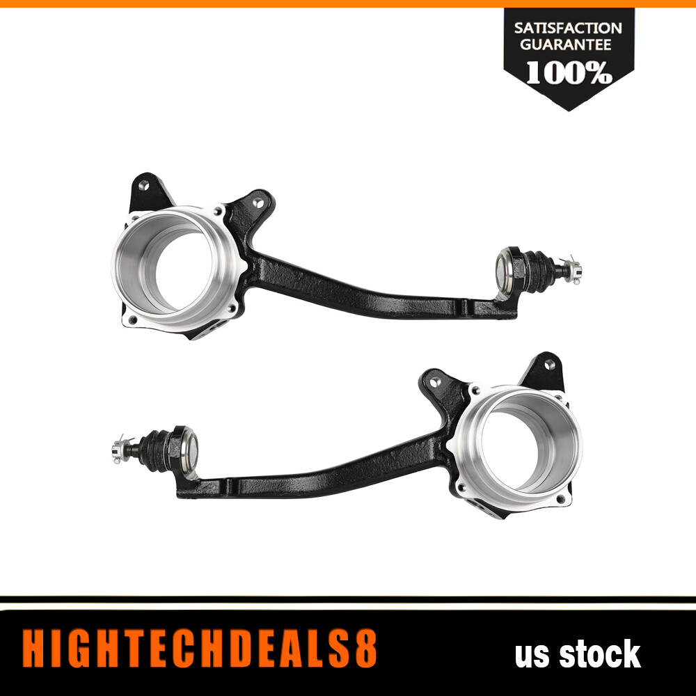 Front Left Right Steering Knuckle (2) For Toyota Tundra Sequoia 2000 2001-2003