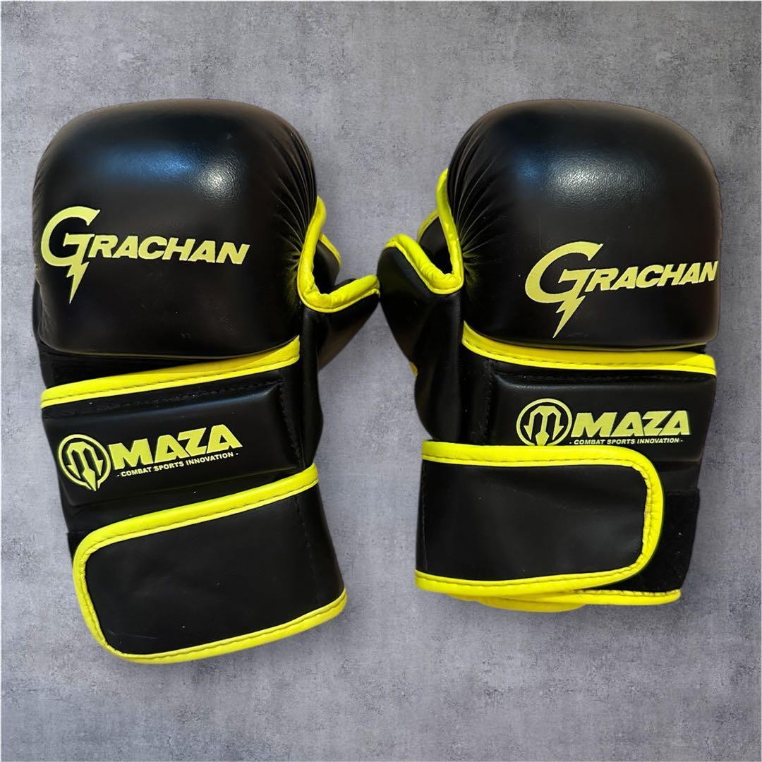 GRACHAN×MAZA MMA Pound Gloves S/M Size Mixed Martial Arts