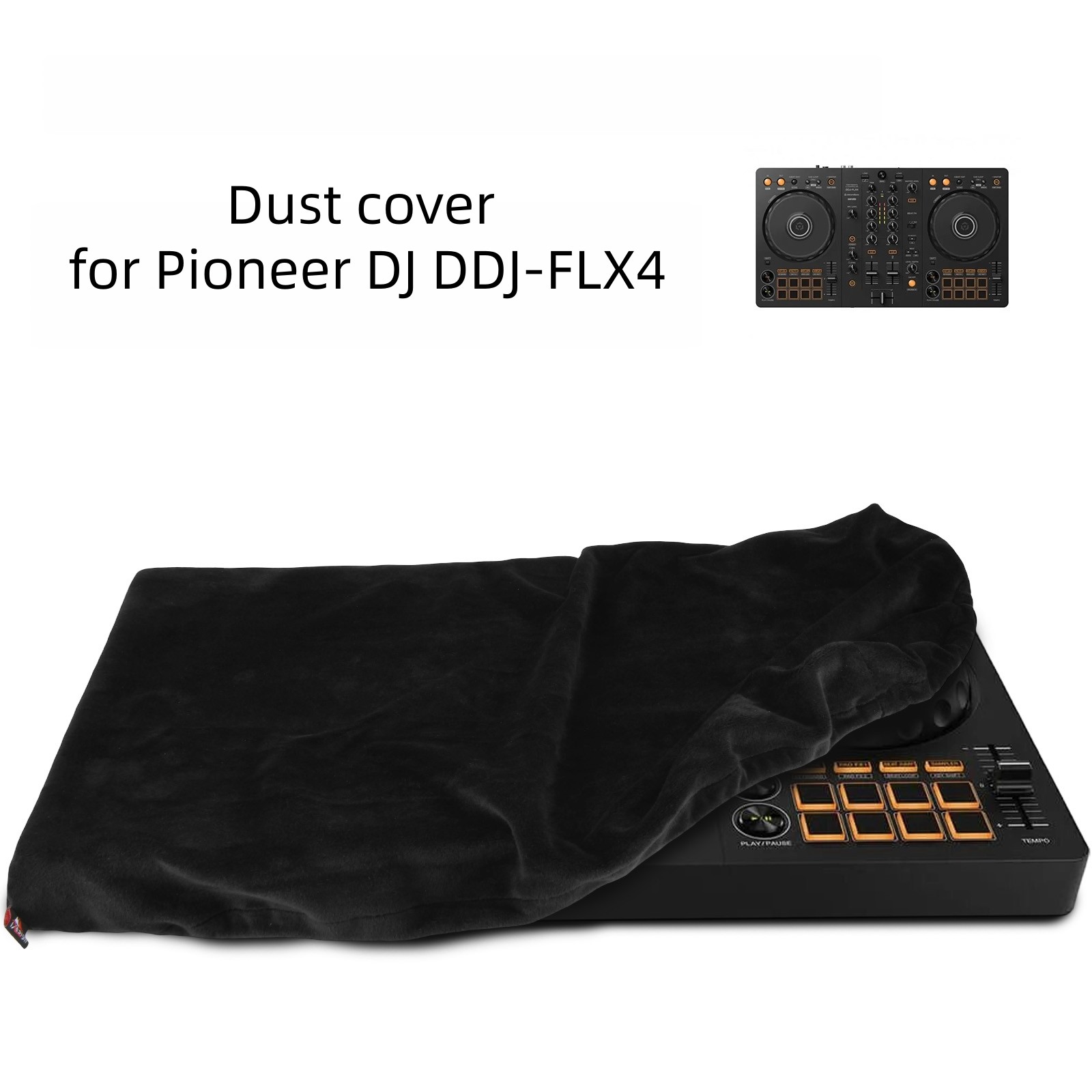 Dust Cover for Pioneer DJ DDJ-FLX4 Protective Storage Case Accessory