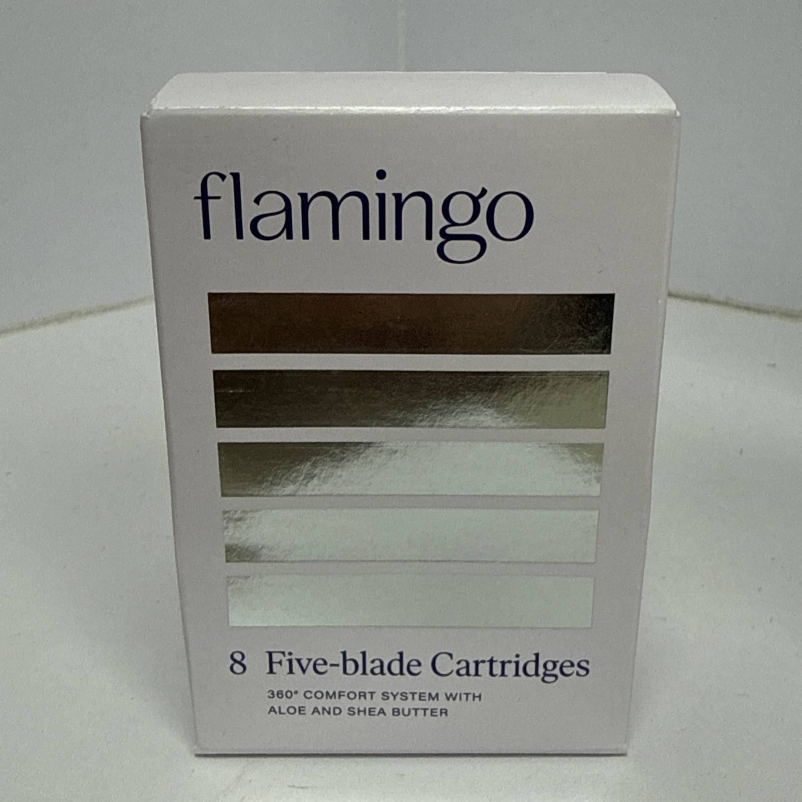 Flamingo Women's Razor Blade Refills 5-Blade Refill Cartridges 8ct