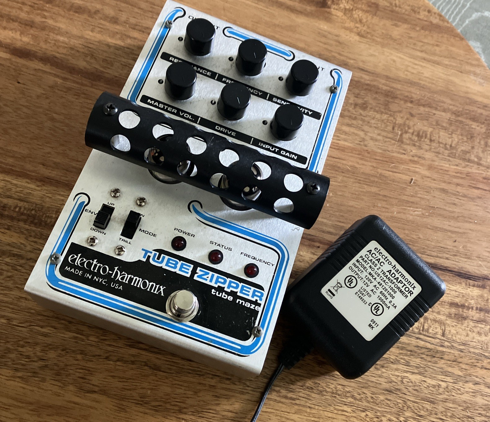 Electro Harmonix Tube Zipper Envelope Filter & Overdrive 12AX7 Guitar Pedal EHX