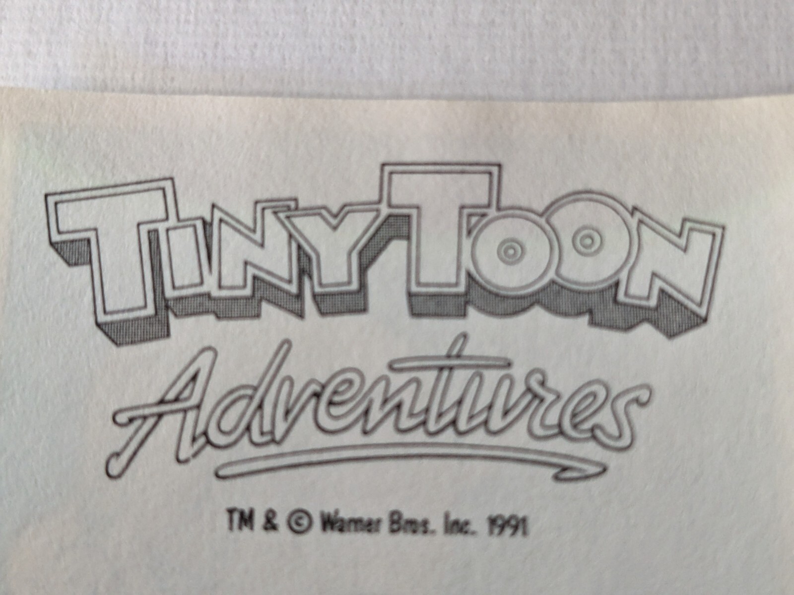 Tiny Toon Adventures Collectable Stickers Panini Warner Bros 1991 2" x 2.75"