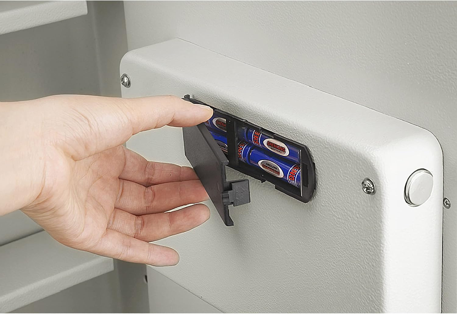 In-Wall Safe with Electronic Keypad and 2 Manual Override Keys - Protect Money,