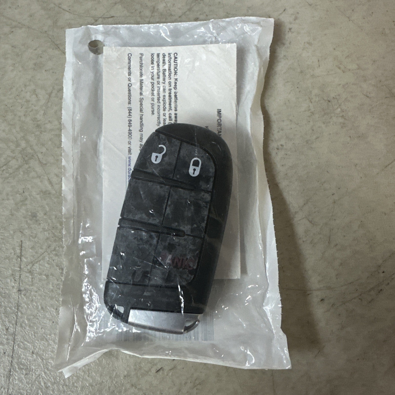 NEW Duracell Key MFR# MOP021H DIST# 448584