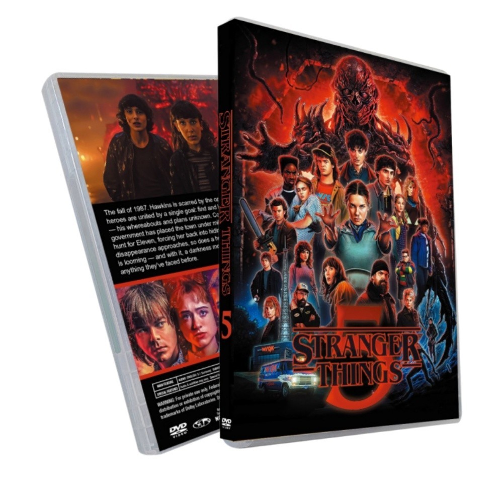 Stranger Things Complete Season 5 (2025) All Region DVD TV Series