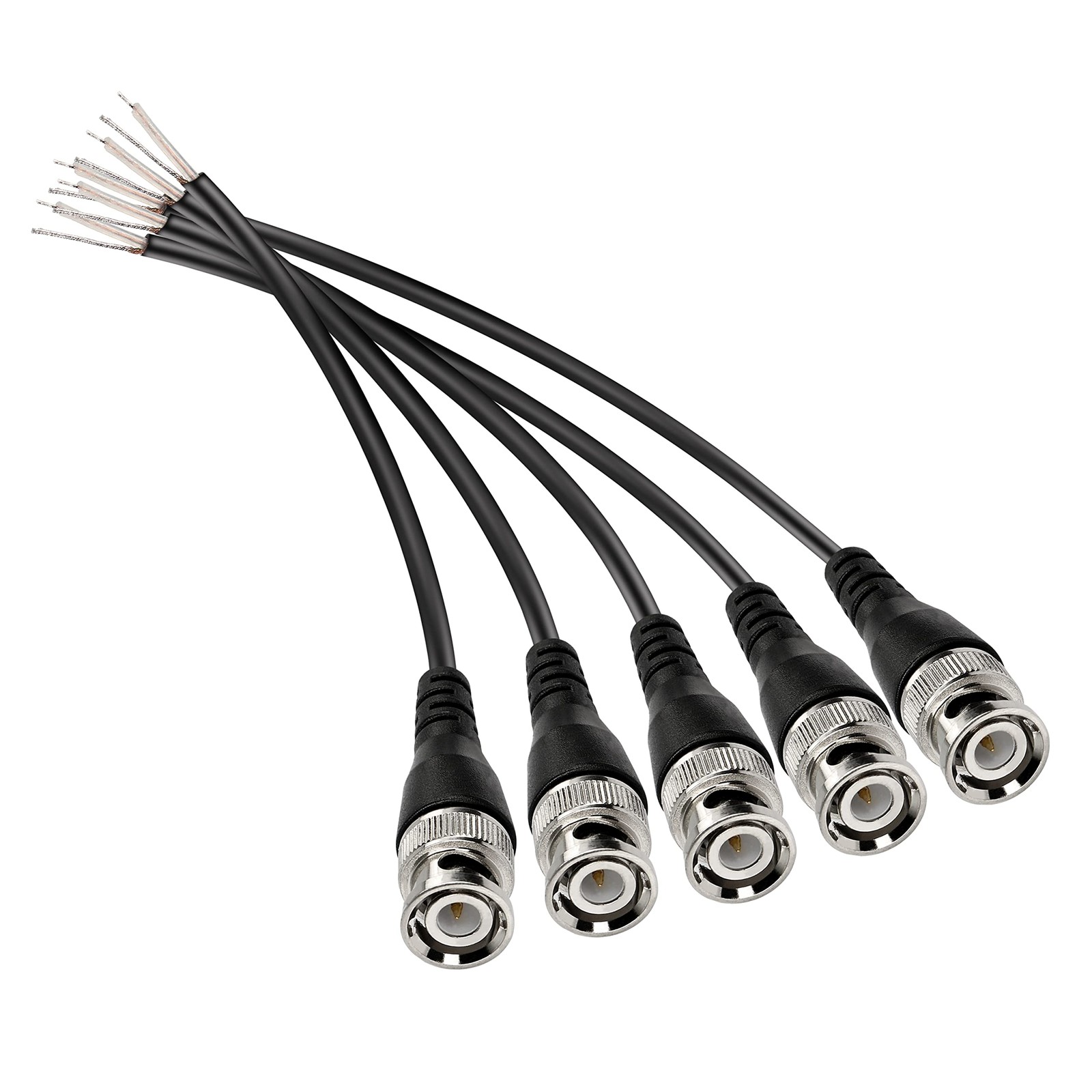 Meiriyfa Bnc Pigtail Cable Bare Wire, Bnc Male Coaxial Connector Exten