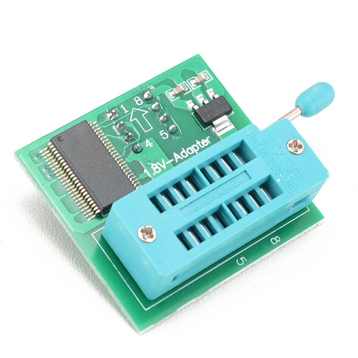 EEPROM BIOS USB Programmer CH341A + SOIC8 Clip + 1.8V Adapter + SOIC8 Ad