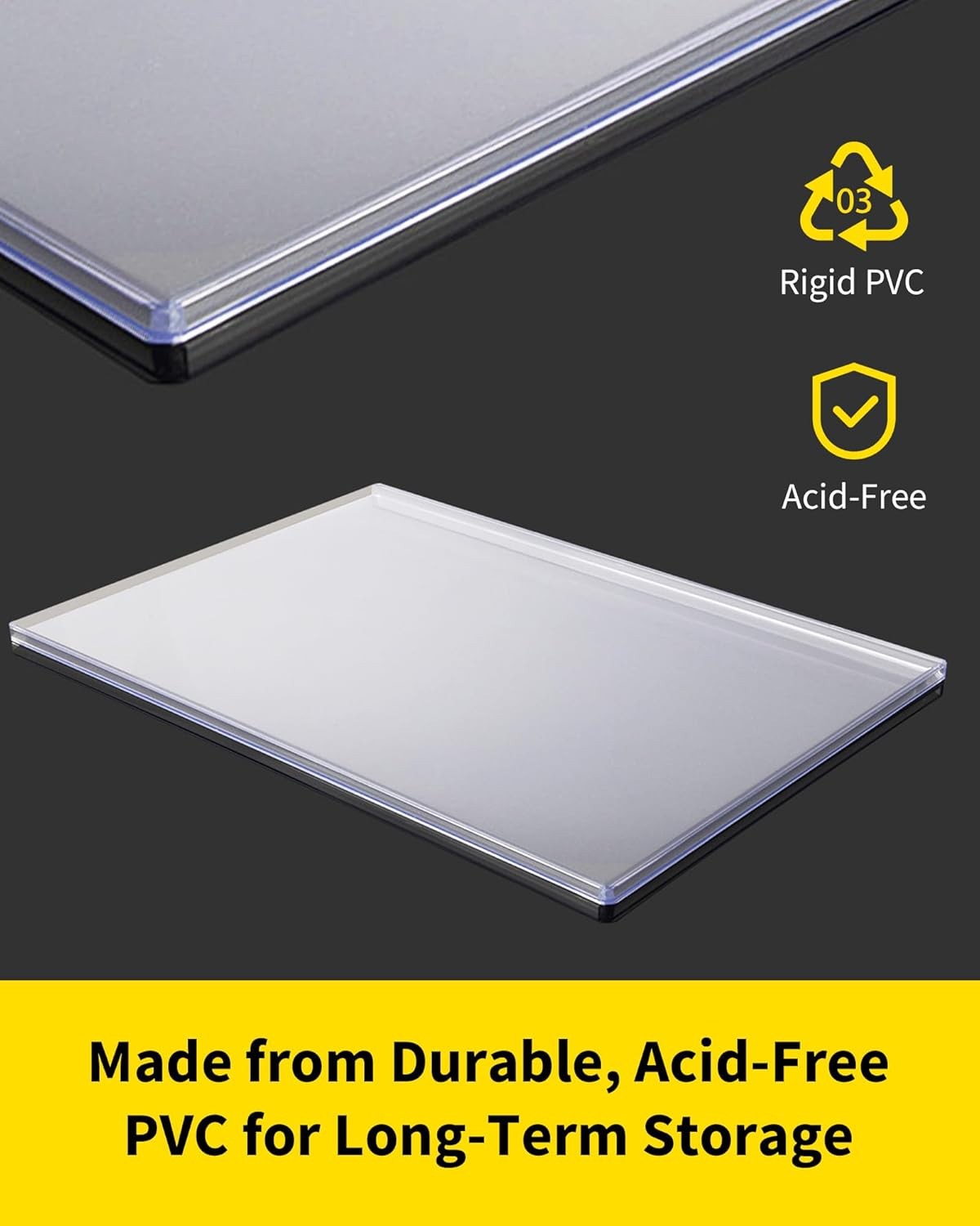 Comic Book Top Loaders - Protector Hard Case Sleeve, Toploader Holder for Silver