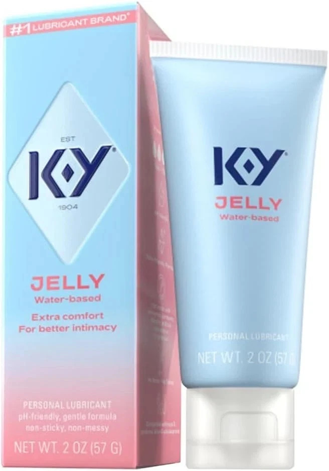 Jelly Personal Lubricant (2 Oz)Premium Water Based Lube for Men Women & Couples