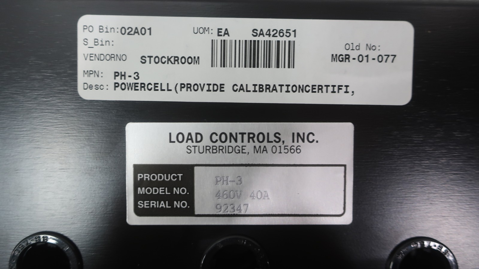 Load Controls PH-3 Power Cell Monitor