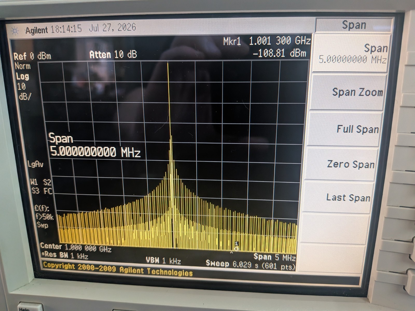 BNC Berkeley Nucleonics Signal Generator 845 Mini Handheld Cald! 20 Ghz Options