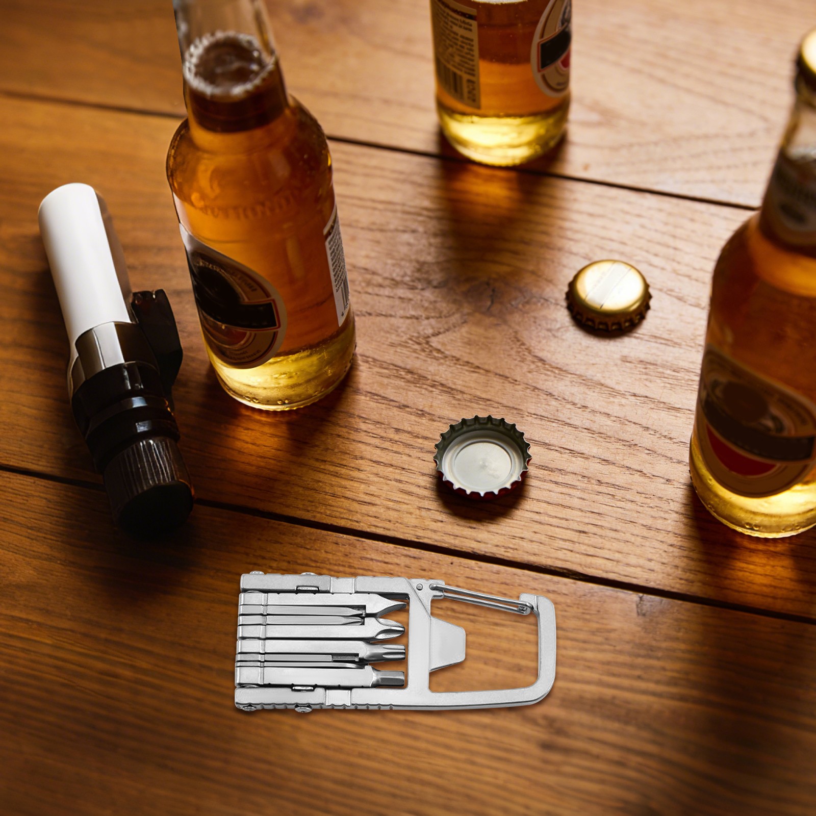 12-in-1 MINI Multitool Screwdriver Rugged&Practical Portable Pocket Camping Tool