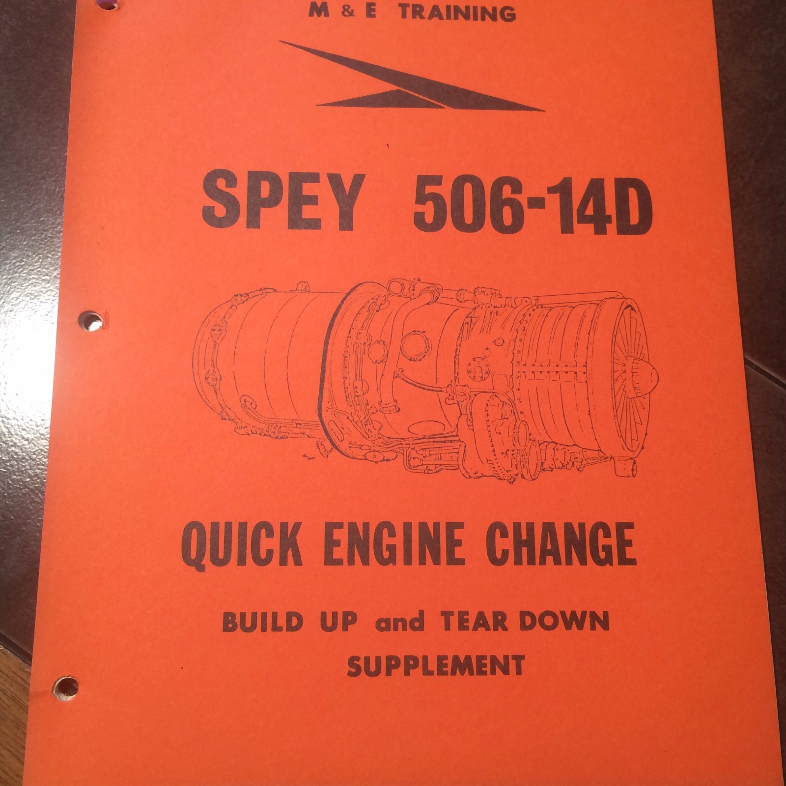 Rolls-Royce SPEY 506-14D Quick Engine Change Manual
