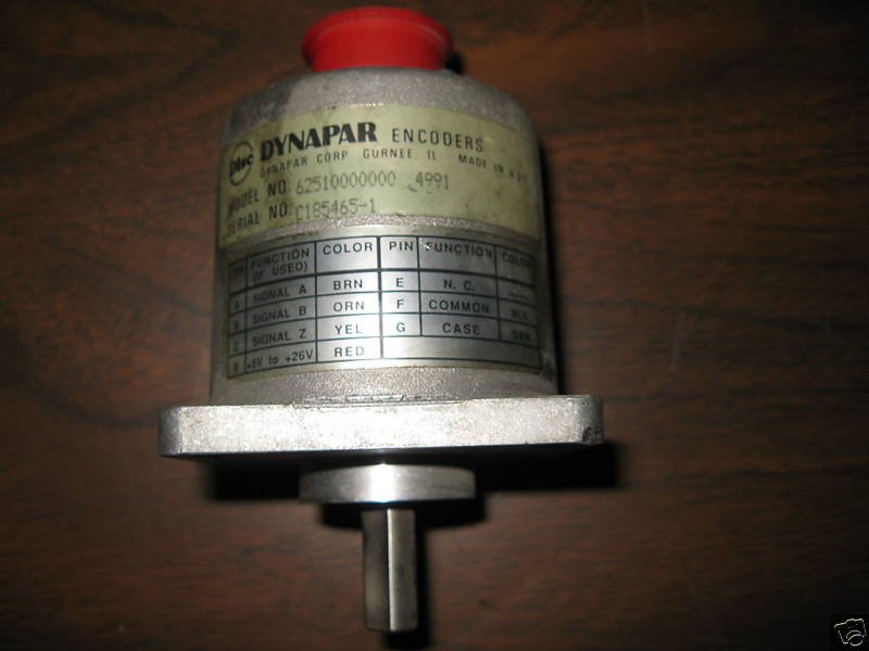 New Dynapar Encoder 62510000000 4991 C185465-1