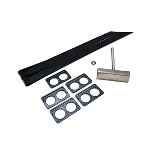 1346281 Flex Guard Double Kit with Hardware Black, Standard