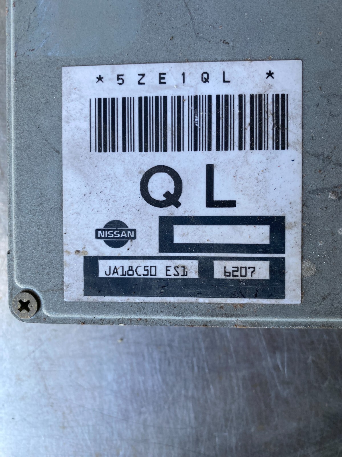 1996 Nissan Altima ecm ecu computer JA18C50 ES1