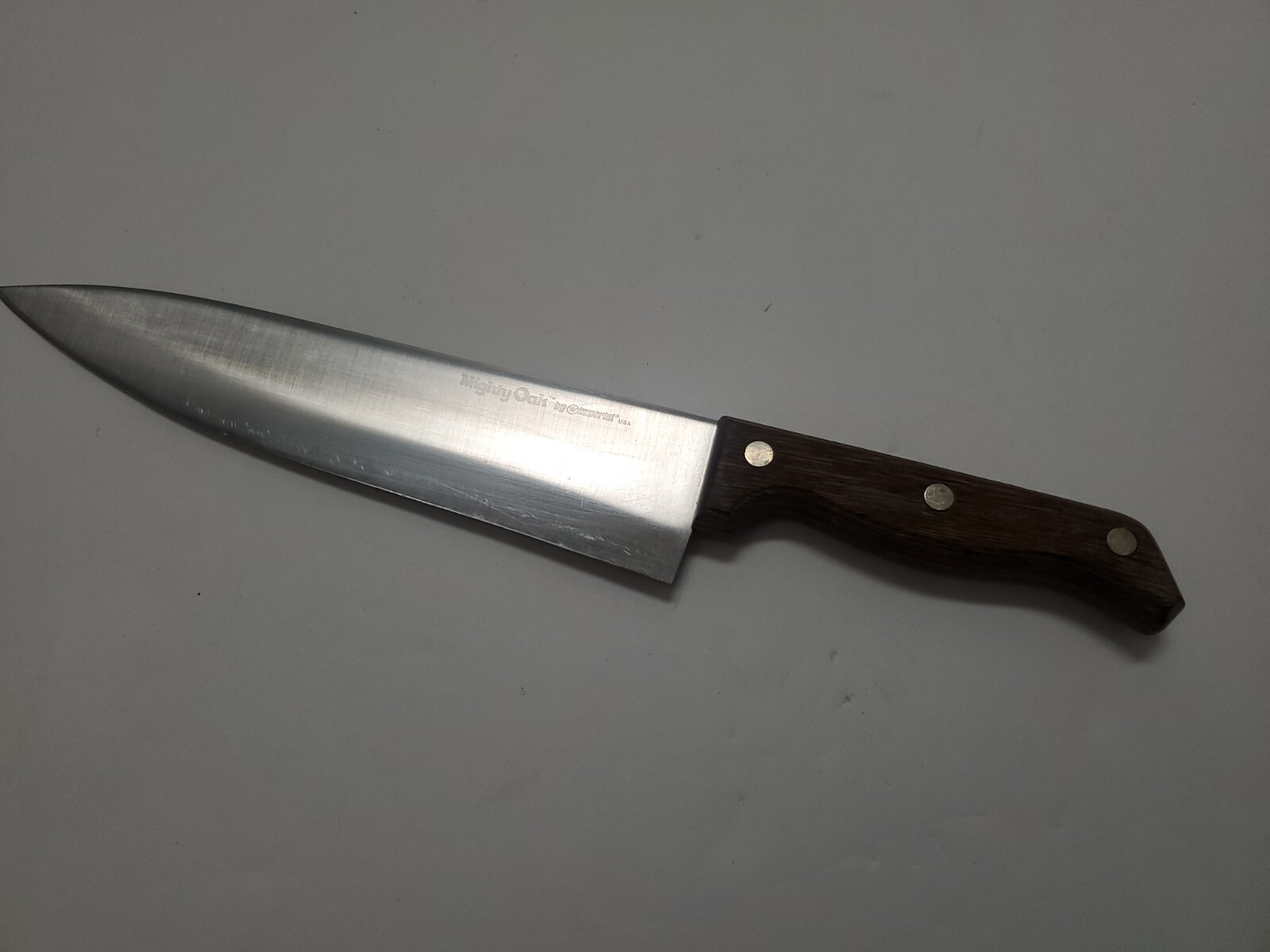 Vintage 9" Blade MIGHTY OAK - IMPERIAL Sturdy Chef Knife USA