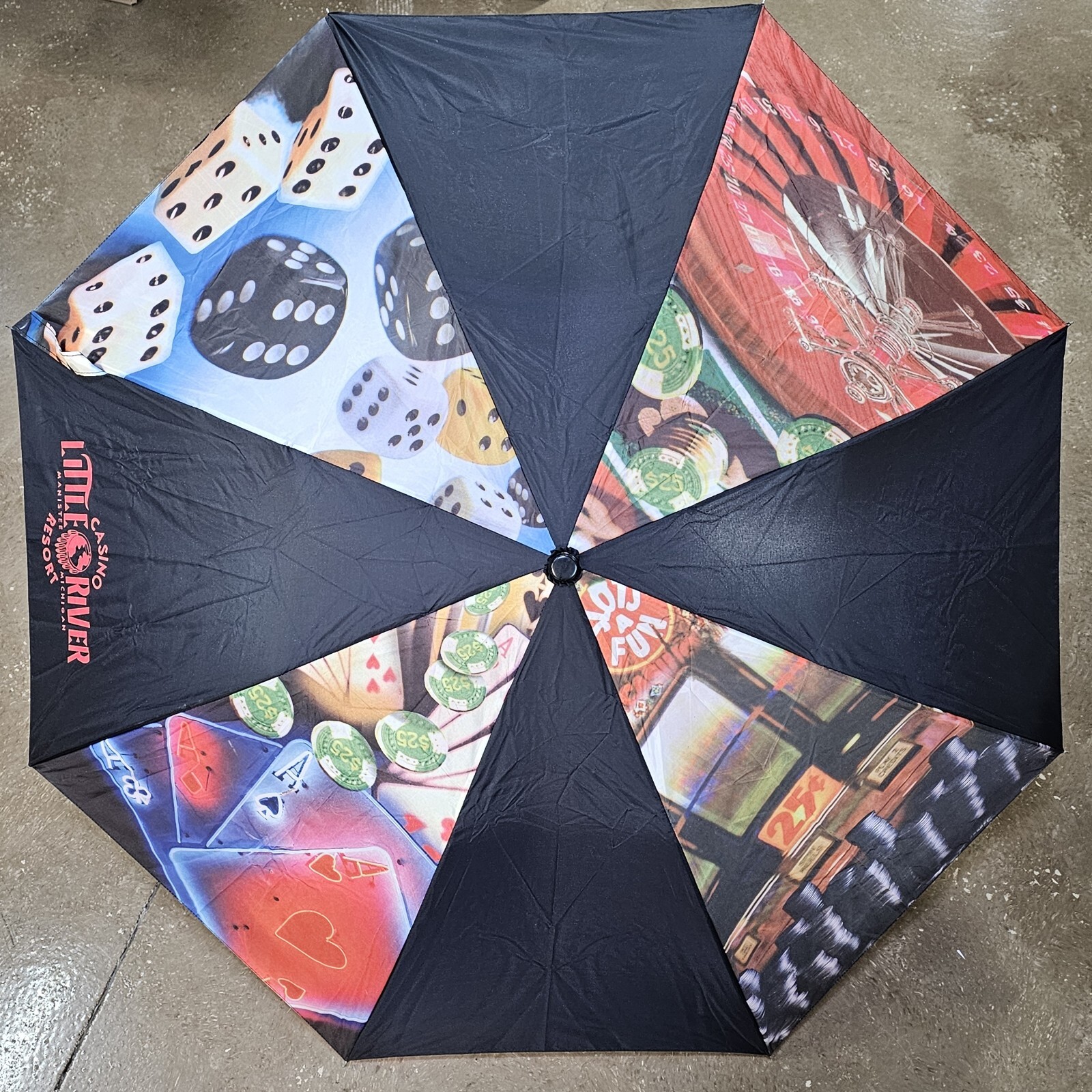 Stromberg Little River Casino Resort Michigan Push Button Umbrella