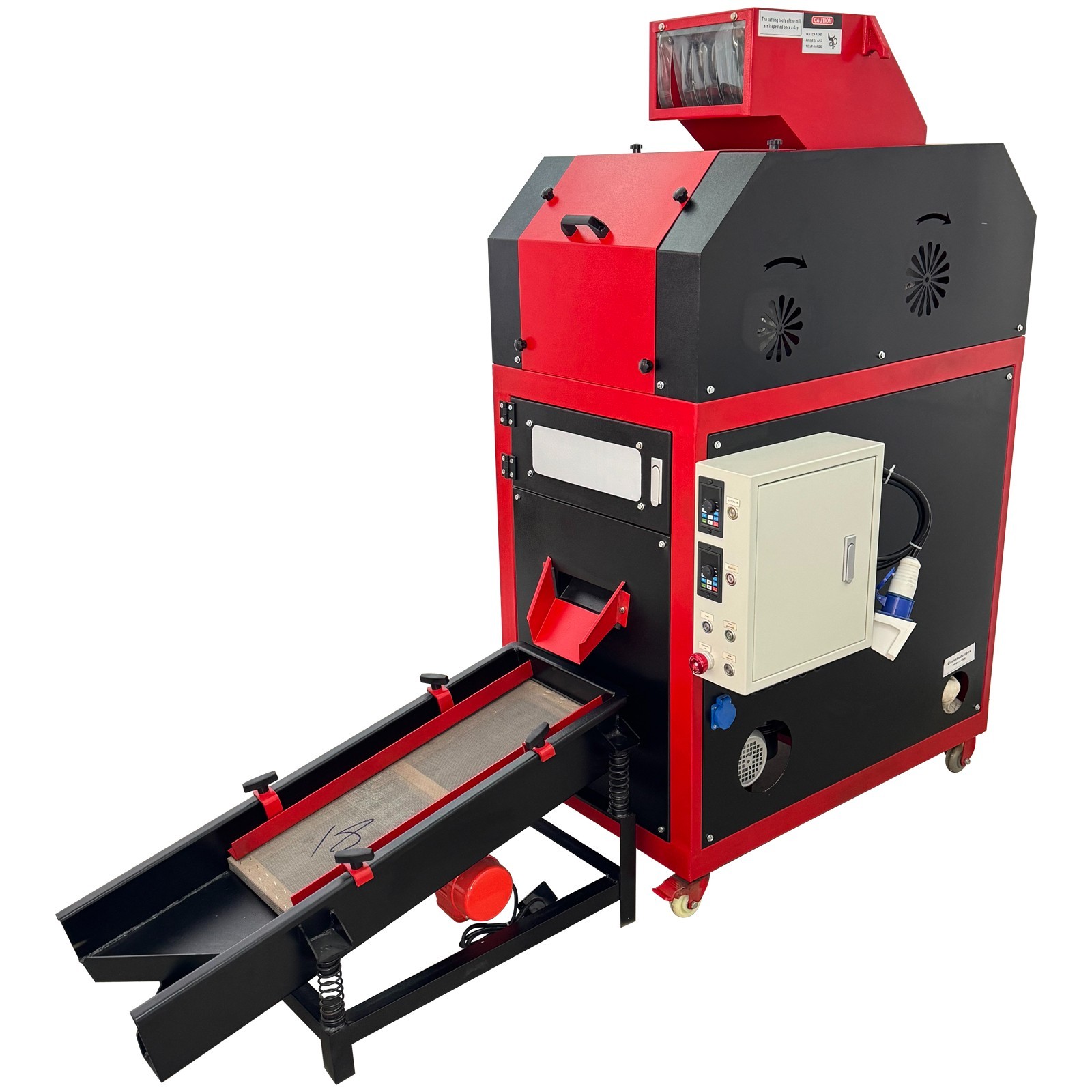 220V 1PH Copper Wire Granulator Waste Copper Wire and Cable Recycling Machine