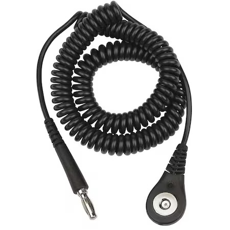 Desco 09180 Coil Cord, 6 Ft