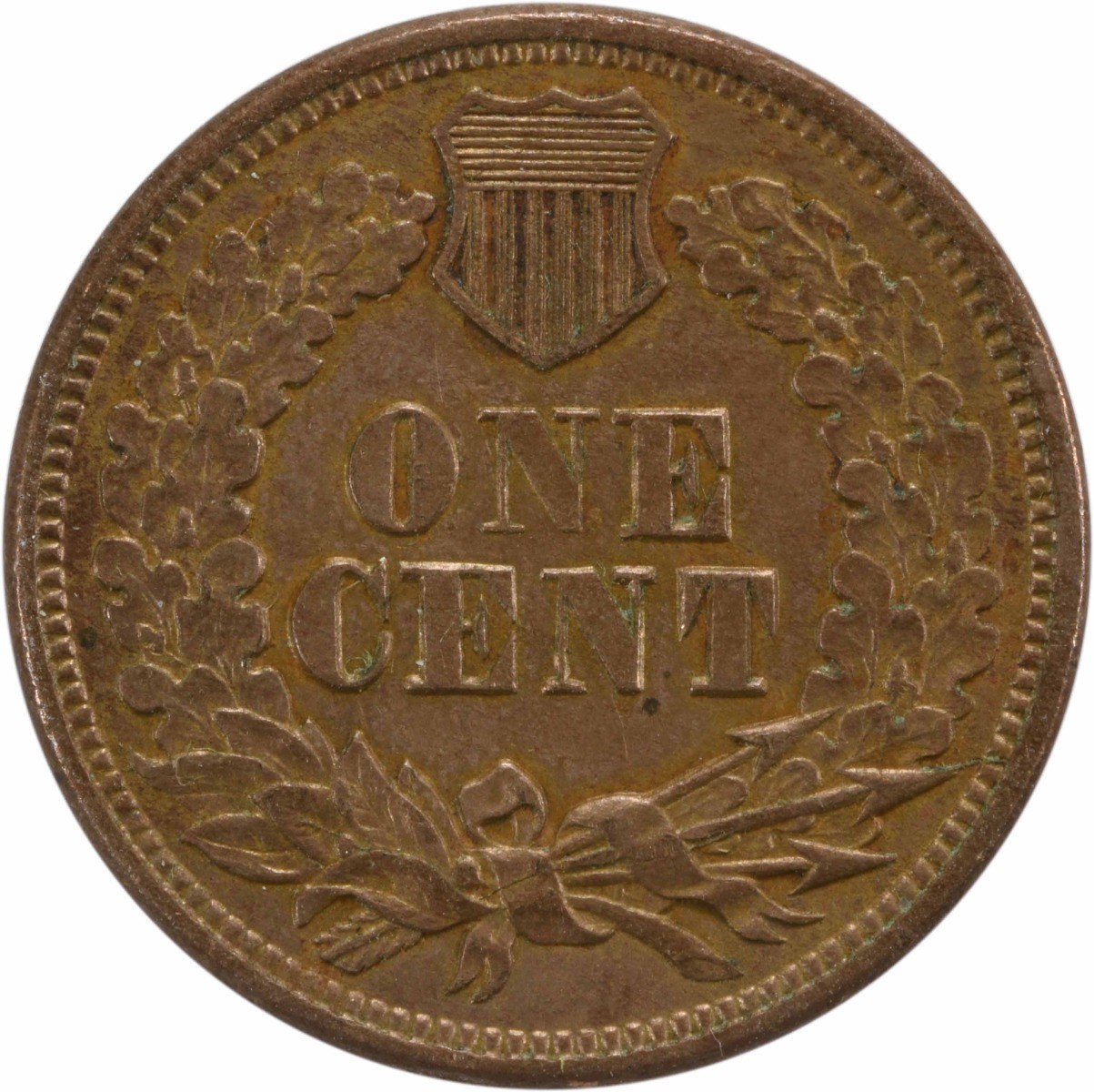 1863 Indian Cent AU Slider Uncertified #905