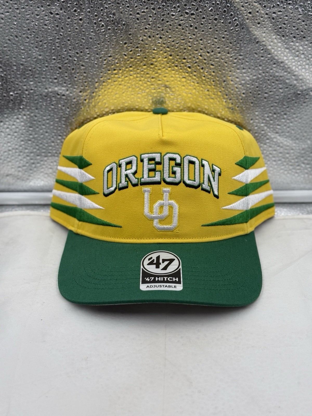 Oregon Ducks NCAA '47 Brand Yellow Diamond Hitch Snapback Adjustable Hat