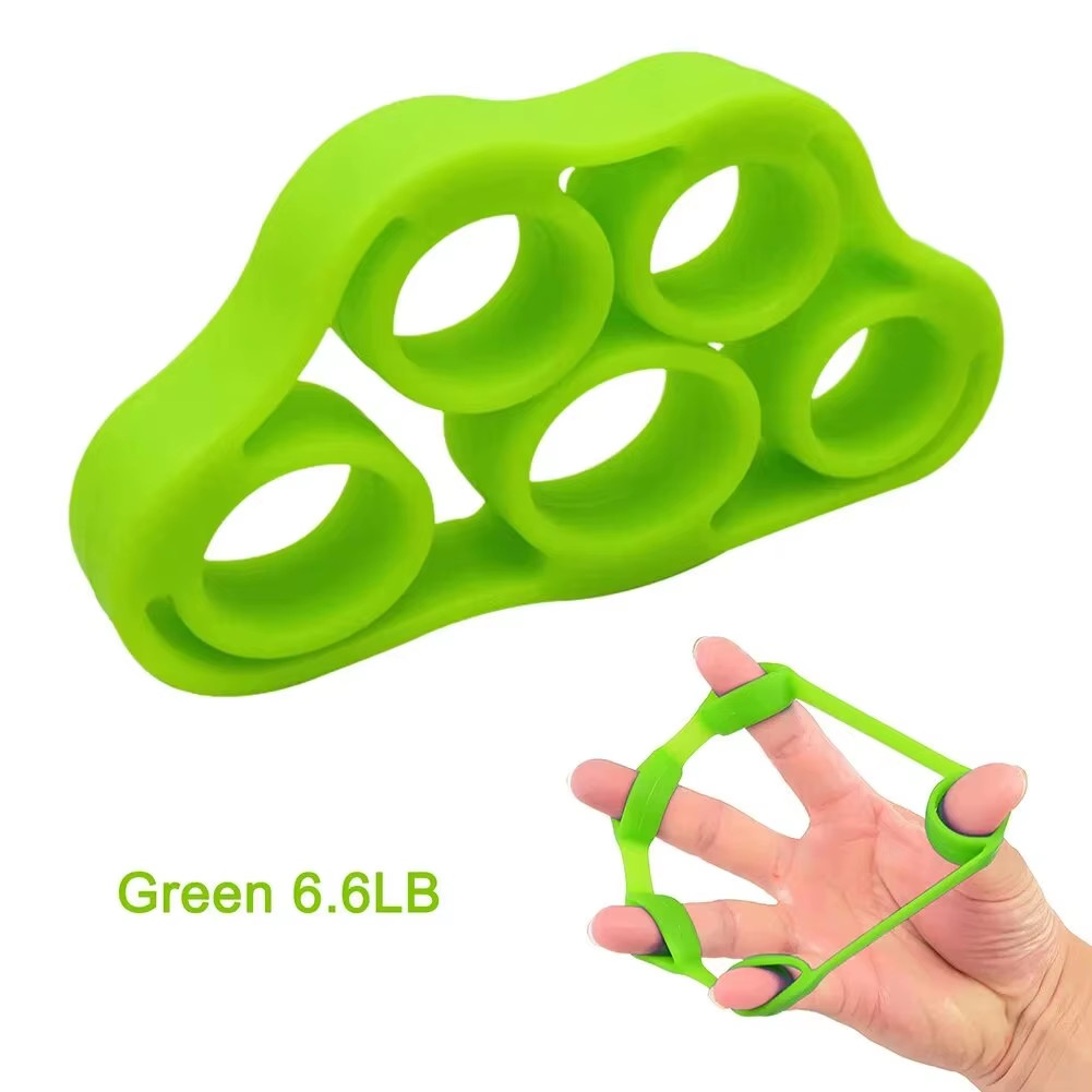 Silicone Five-Finger Training Hand Expanders Exerciser Wrist Stretcher Finger Gr