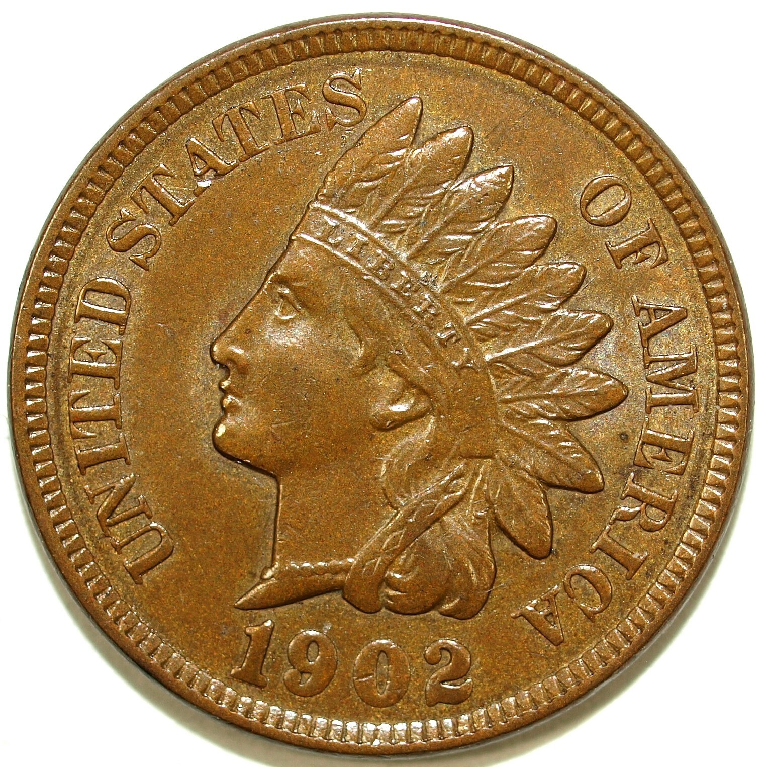1902 Indian Head UnCirculated Cent ☆☆ Great Set Filler ☆☆ 602