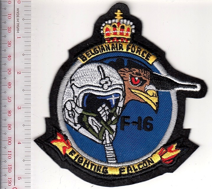 Belgium Royal Belgian Air Force BAF F-16 Fighting Falcon Armee de NO TARIFF