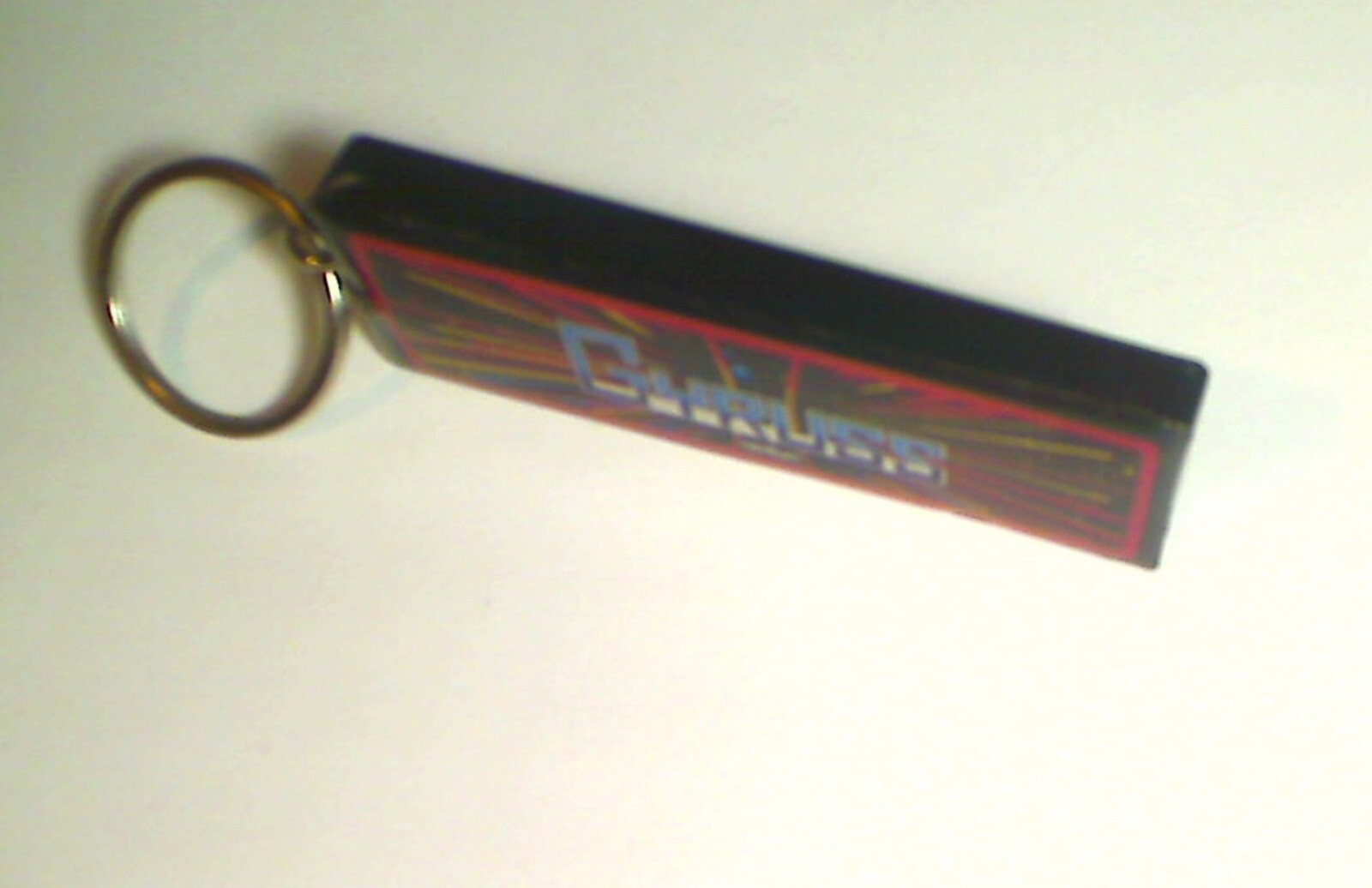 Gyruss Arcade Marquee Coin Door accessory Keychain