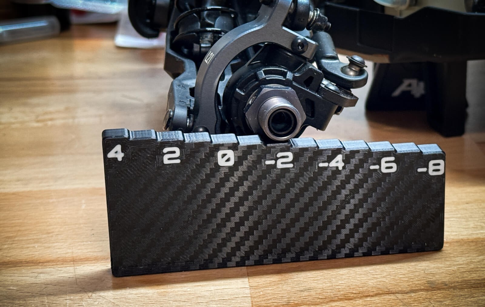 Compact Folding Droop Blocks and Droop Gauge (36mm)