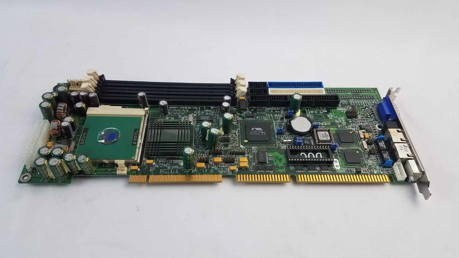 IEI ROCKY-3703EVR CPU Board. Socket 370 base