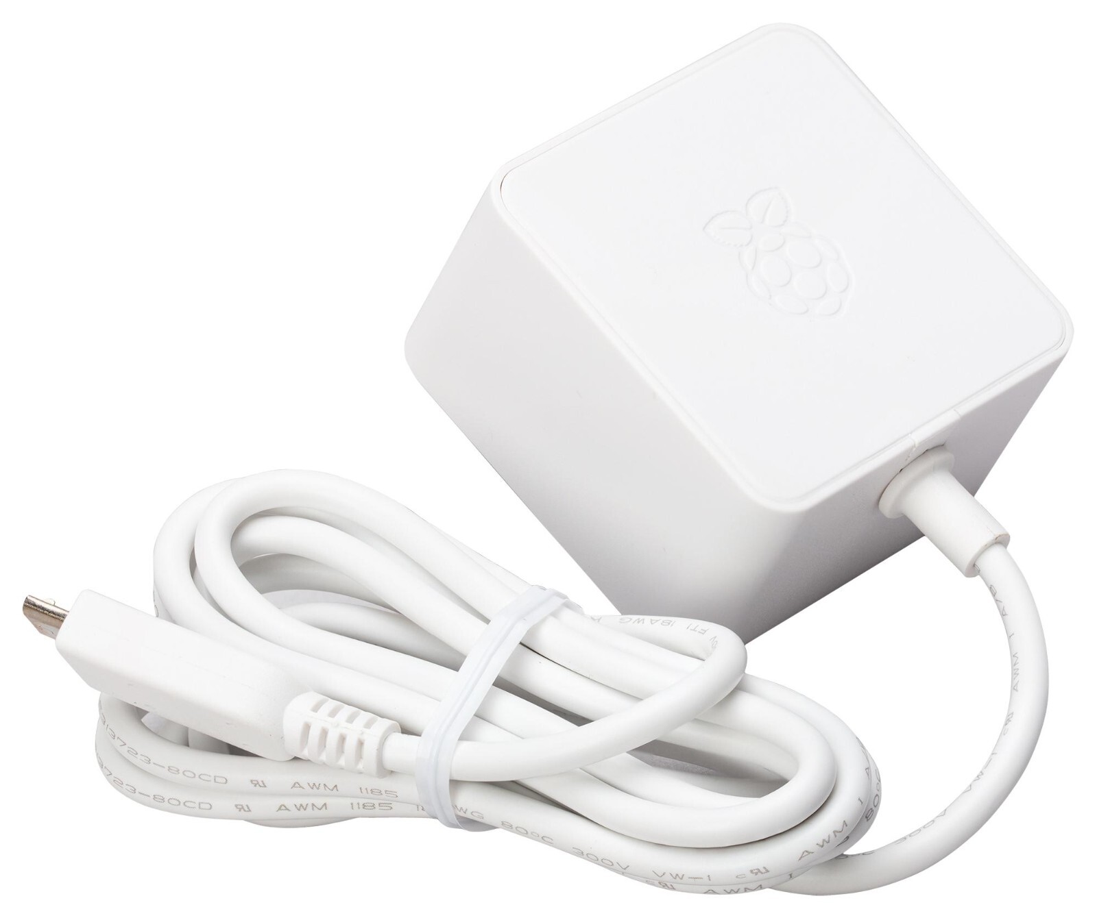 Raspberry Pi Official Micro-USB Power Supply White (SC0623) - for Pi Zero, 3