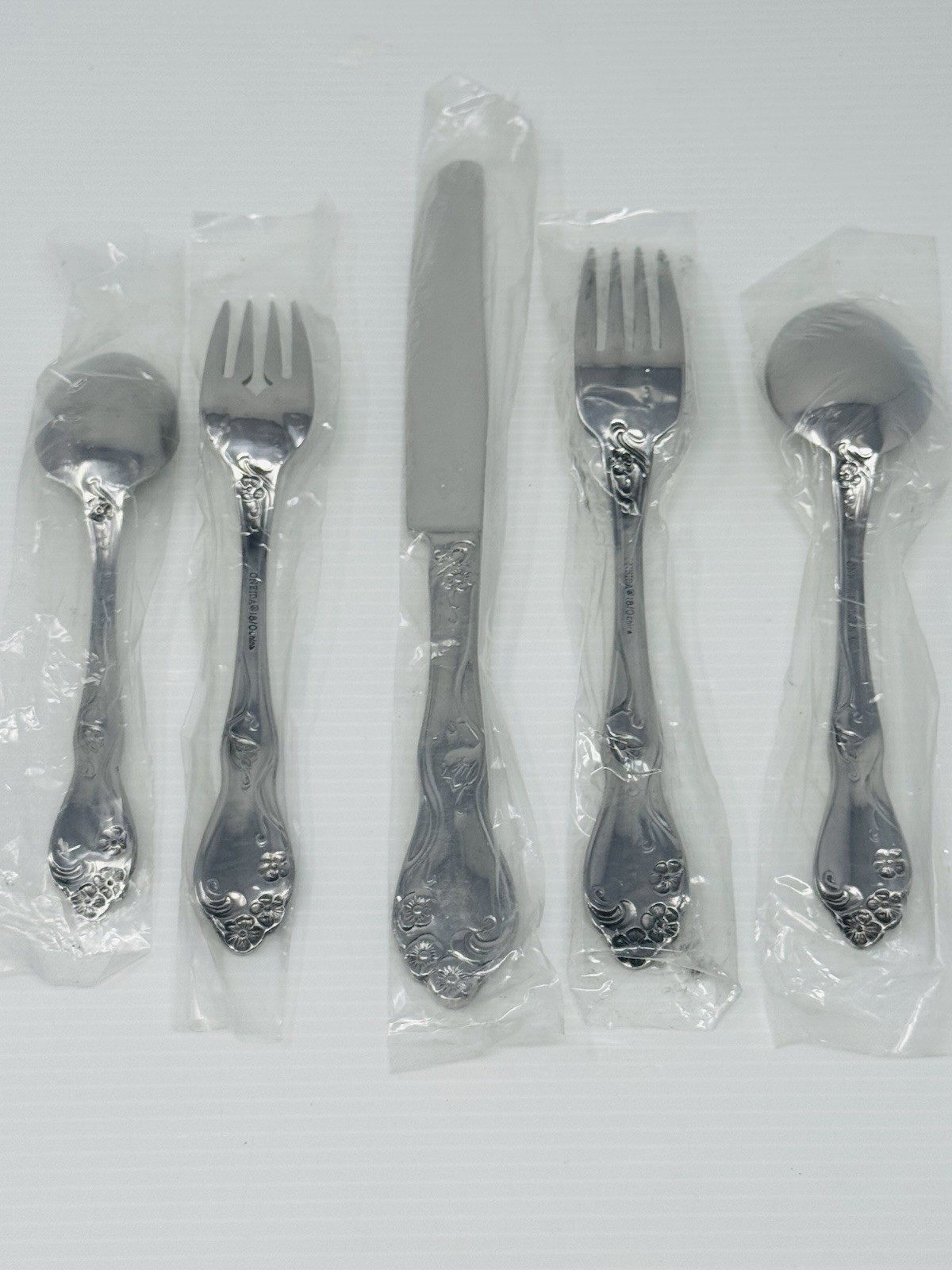 Oneida Stainless 18/0 Camille Pattern Glossy Serving Set 5 Piece NEW**