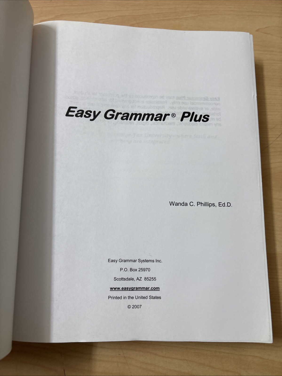 Lot 2 Easy Grammar Plus Teacher Edition Student Test Booklet Set Wanda Phillips