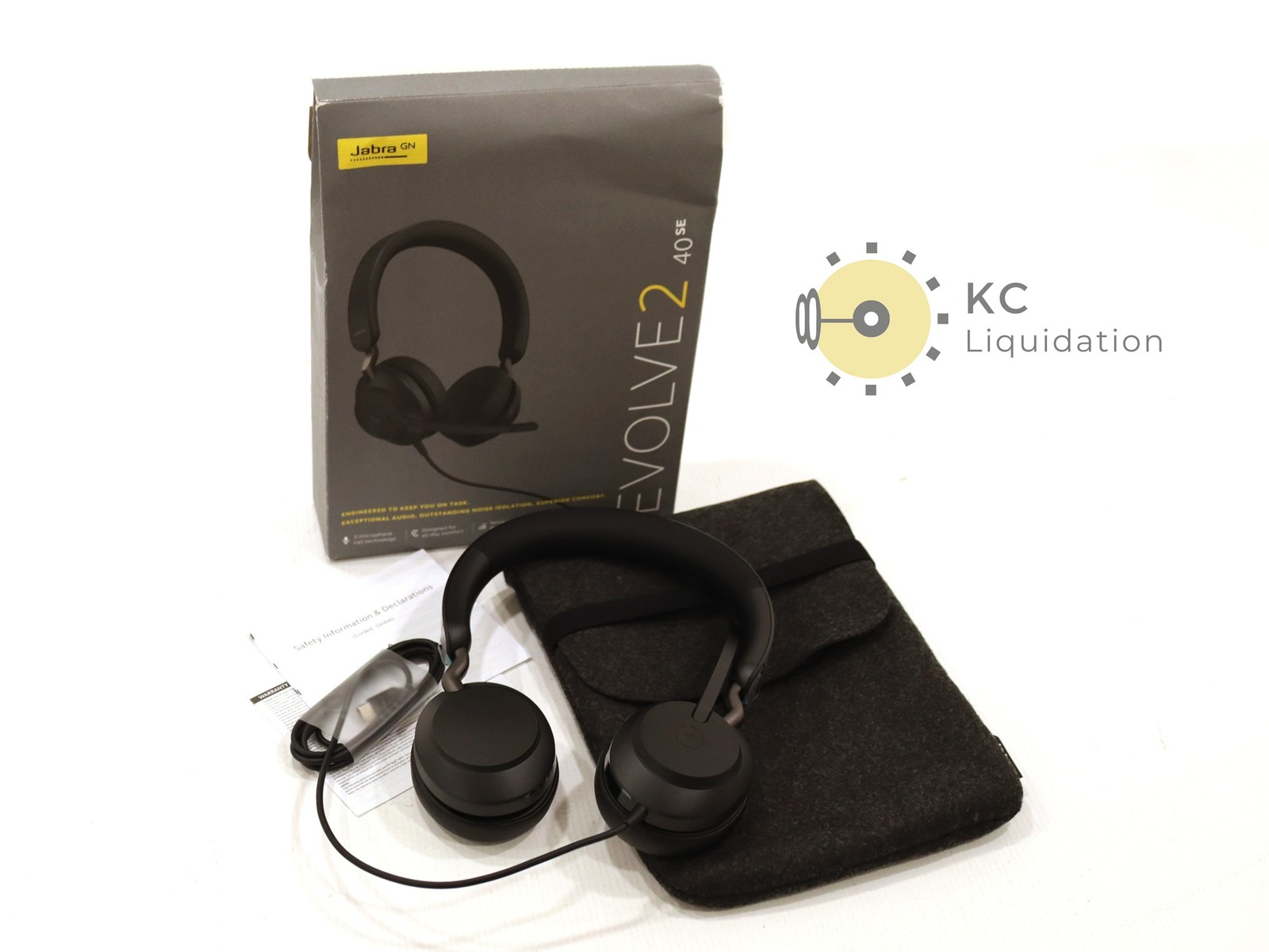 Jabra Evolve2 40 SE 24189-999-899 USB-C W03P Headset