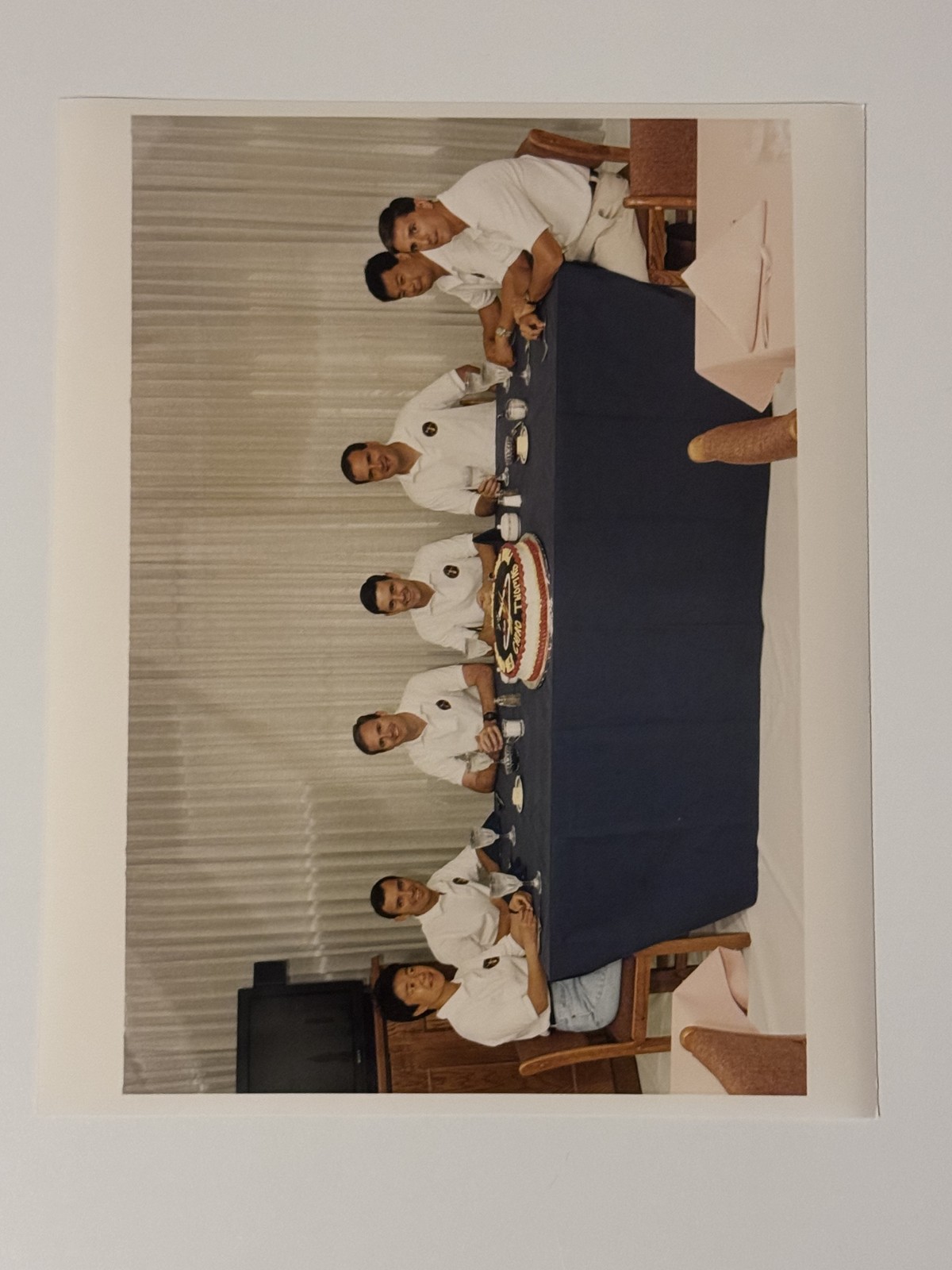 NASA STS-65 Crew Enjoys Breakfast Priot to Suitup Press Photo