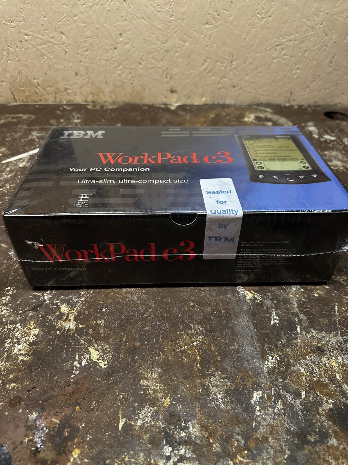 Vintage PC IBM WorkPad C3 Model 8602-50U New Sealed Retro PC Handheld