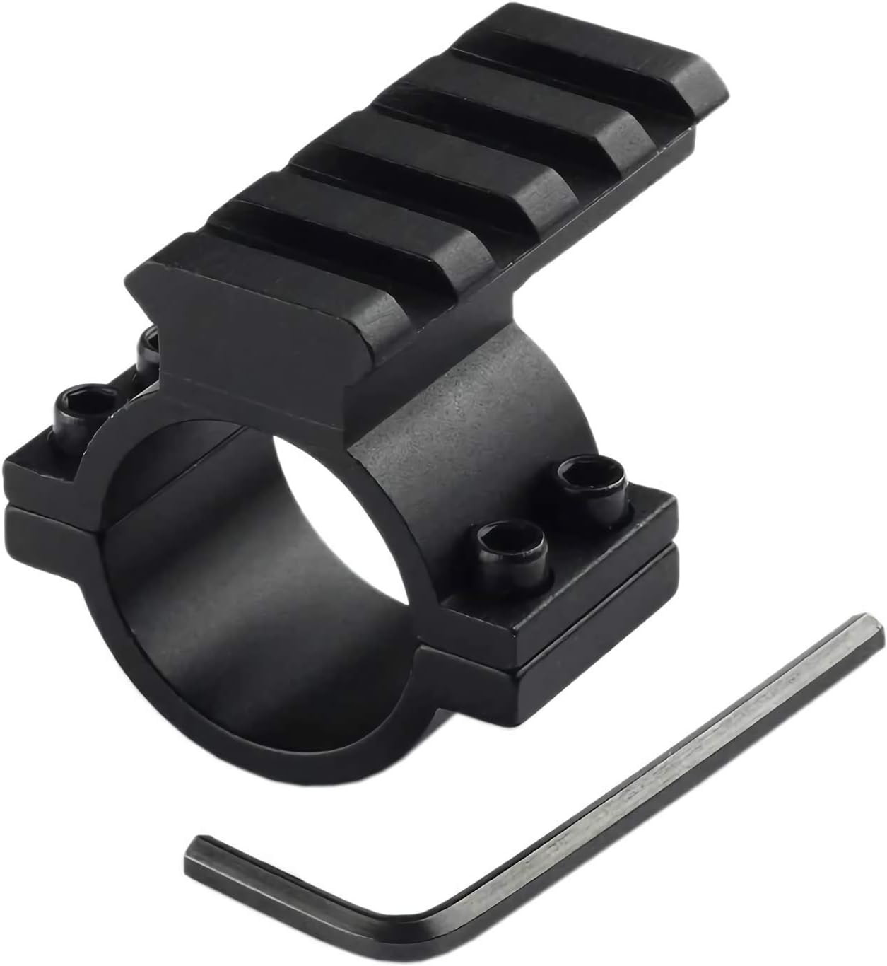 ® 1-Inch 1" Scope Ring Adaptor W/Picatinny/Weaver Rail, Tactical Barrel Clamp Mo