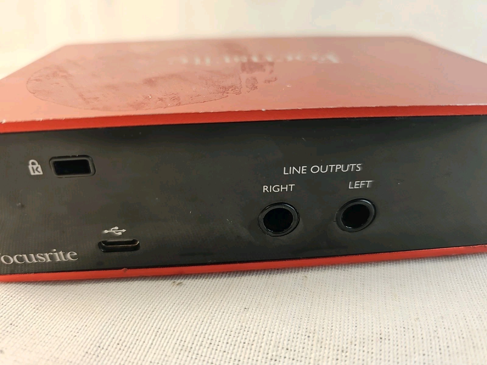 Focusrite Scarlett Solo USB Audio Interface XLR 1/4" In Phantom Power