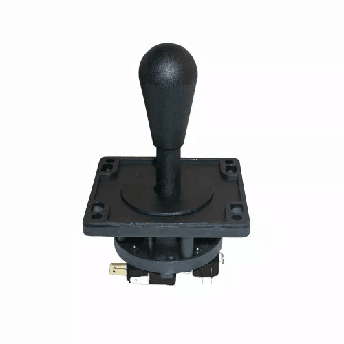 NEW 100% HAPP JOYSTICK COMPETITION 8 WAY BLACK NEW ARCADE MAME JAMMA JOYSTICK
