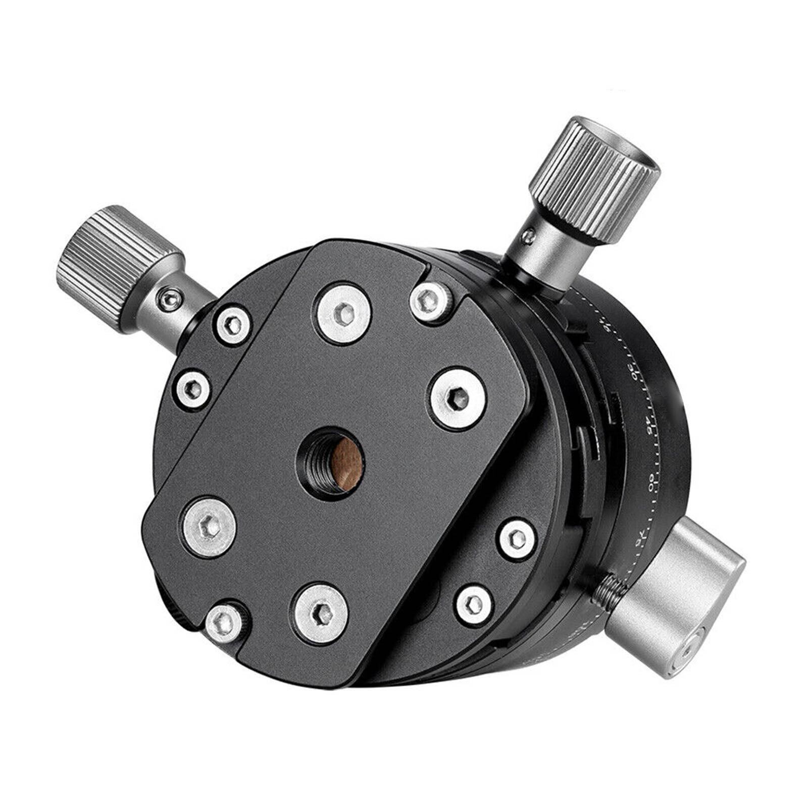 New Leofoto G2 GEAR HEAD 3 In 1 Panoramic Geared Ball head Tripod Head BlackzJ