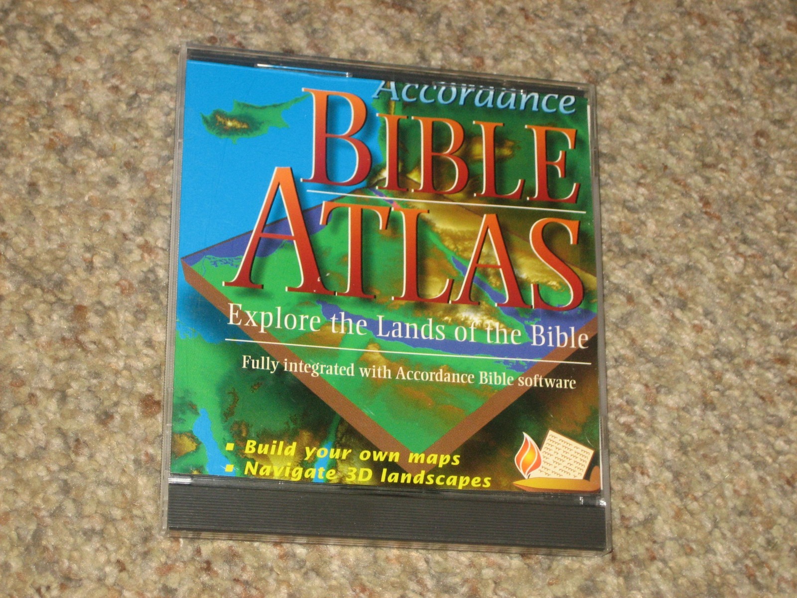 MAC CD ROM ACCORDANCE -BIBLE ATLAS 1.0